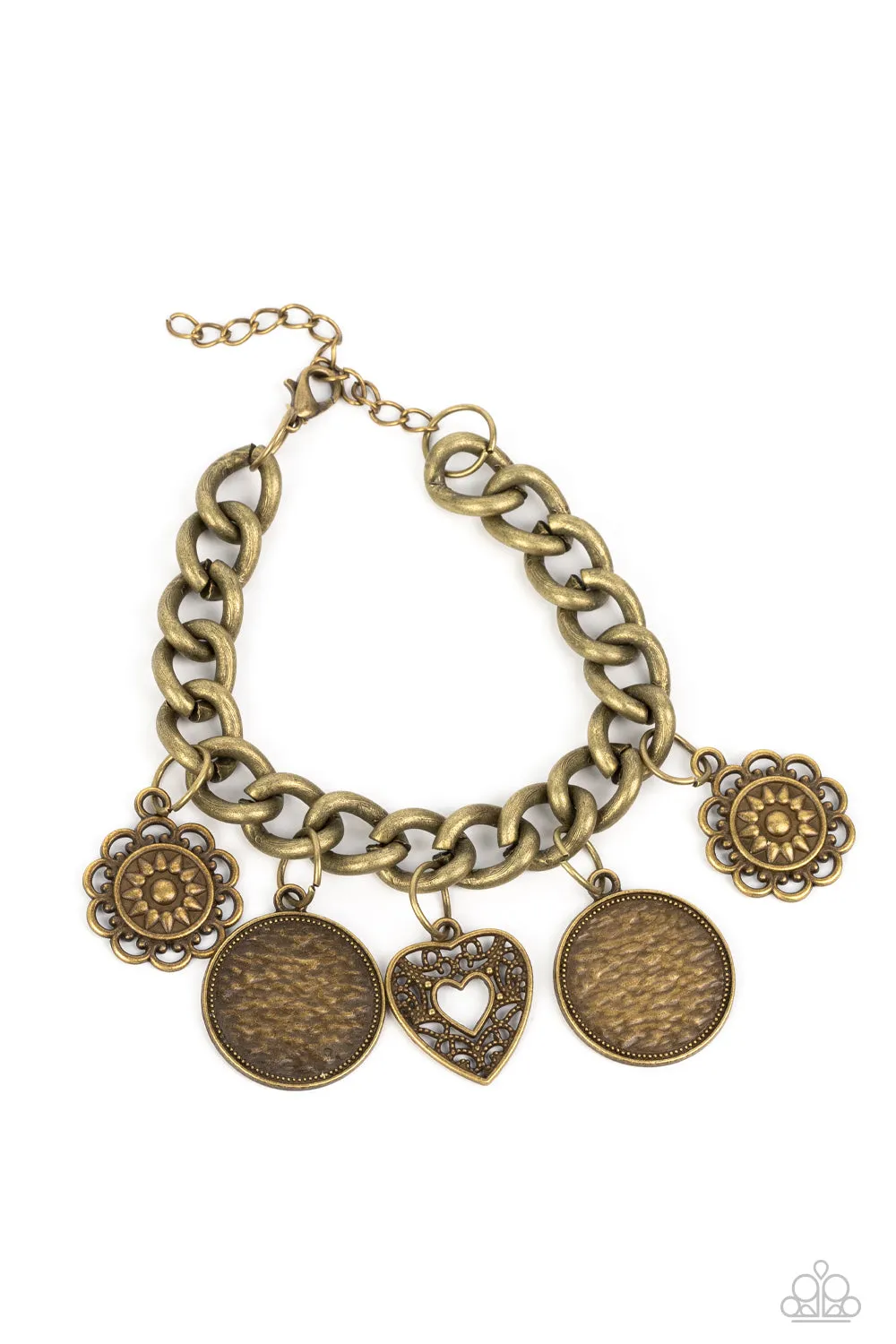 Paparazzi - Complete CHARM-ony - Brass Bracelet