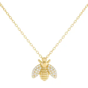 Pavé Bee Necklace