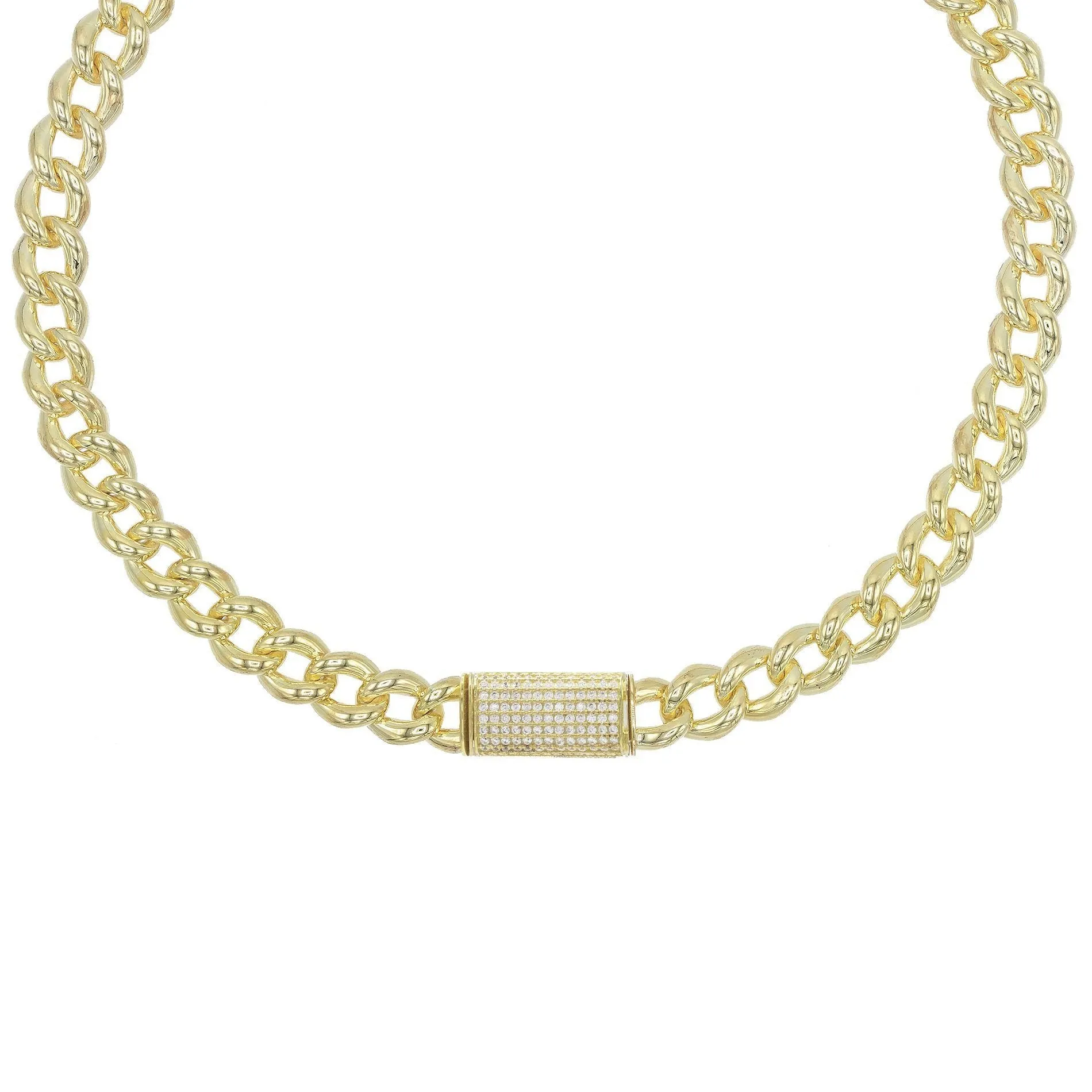Pavé Clasp Choker