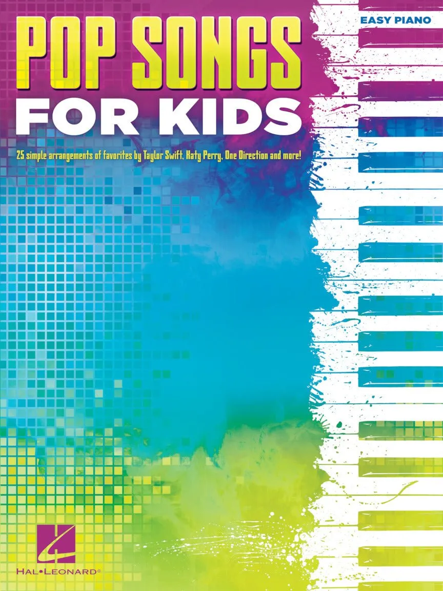Pop Songs For Kids, Easy Piano