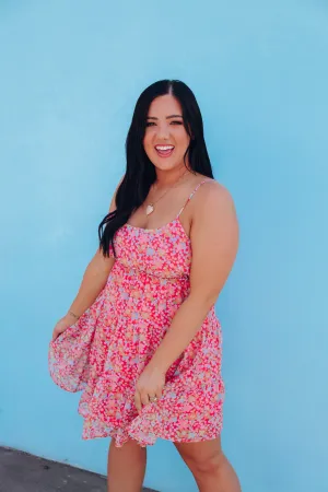 Poppy Tiered Chiffon Sun Dress