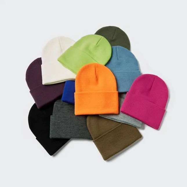 "CAPCUFF" Bonnet Gris Foncé Streetwear - URB1™