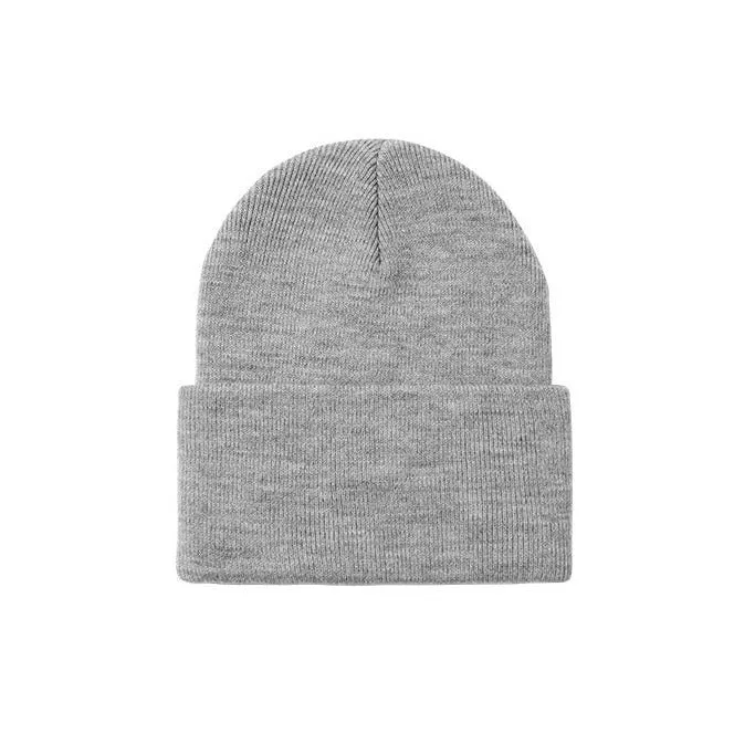 "CAPCUFF" Bonnet Gris Foncé Streetwear - URB1™