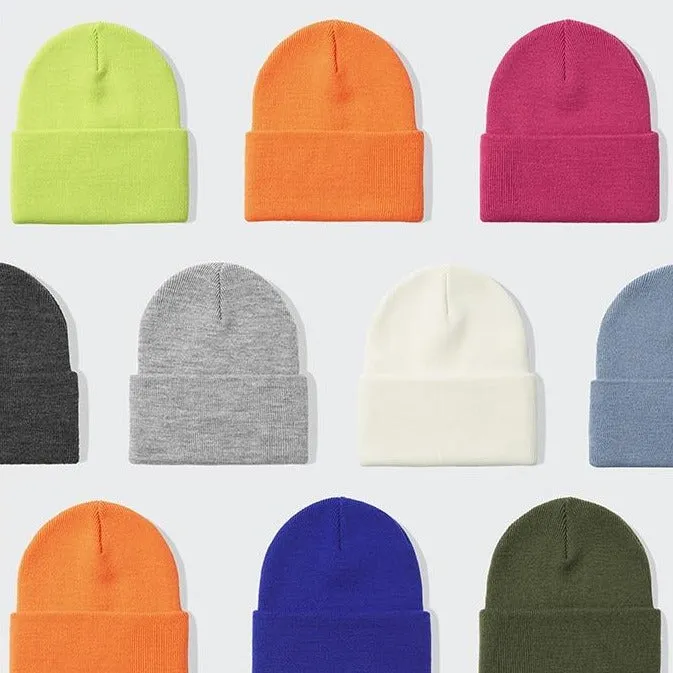 "CAPCUFF" Bonnet Gris Foncé Streetwear - URB1™