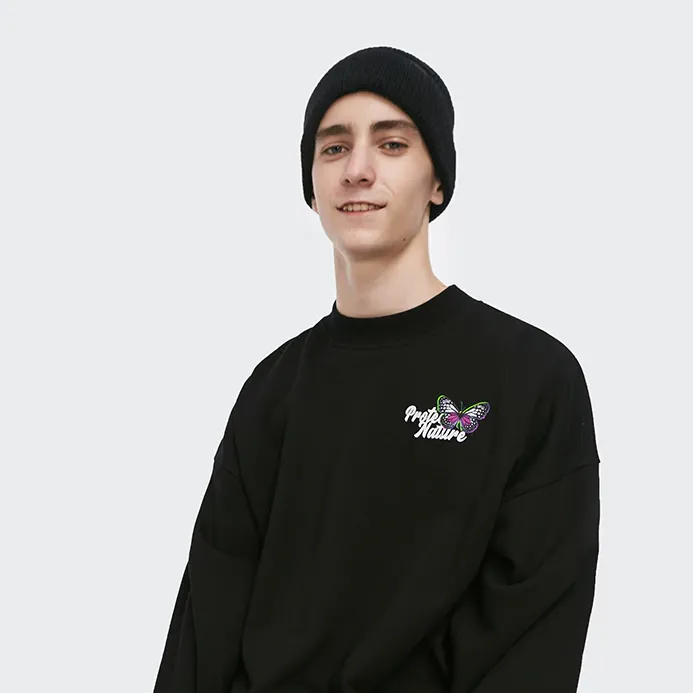 "CAPCUFF" Bonnet Gris Foncé Streetwear - URB1™