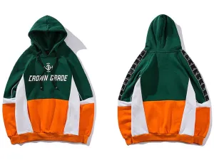 "CROWN GRADE" Sweat-shirt Hoodie à capuche Rouge - URB1™