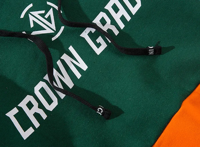 "CROWN GRADE" Sweat-shirt Hoodie à capuche Rouge - URB1™