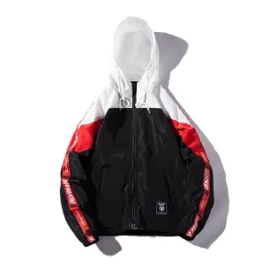 "FASHIOND" Veste Coupe Vent Bleu - URB1™