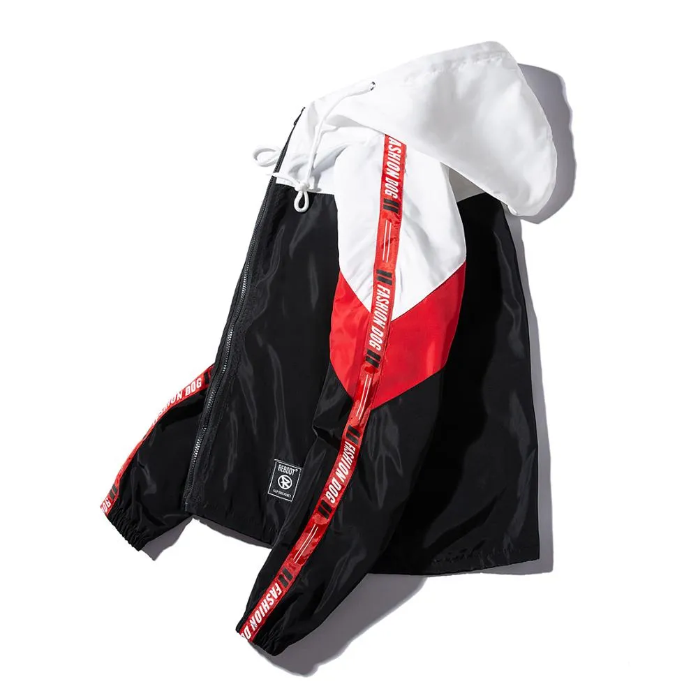 "FASHIOND" Veste Coupe Vent Bleu - URB1™