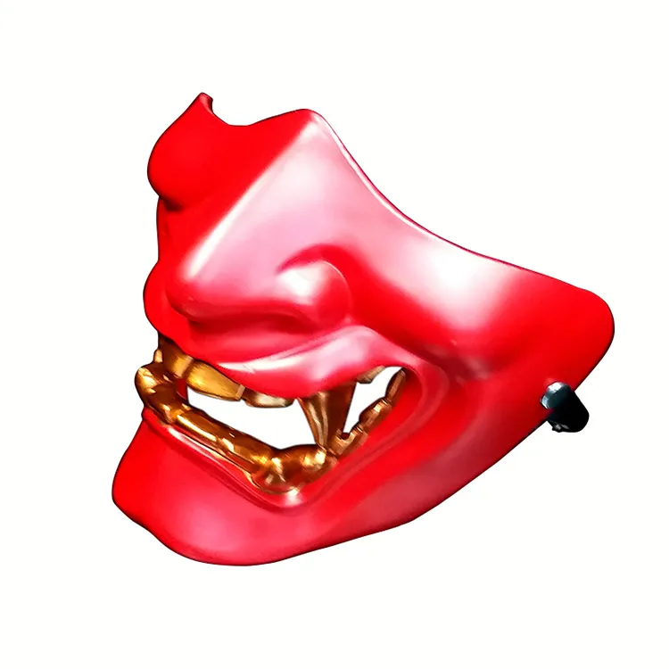 "ONI" Masque Créature Japonaise Blanc et Or - URB1™