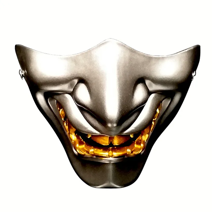 "ONI" Masque Créature Japonaise Noir et Or - URB1™