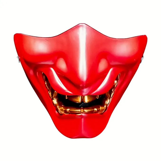"ONI" Masque Créature Japonaise Noir et Or - URB1™
