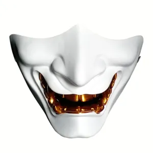 "ONI" Masque Créature Japonaise Noir et Or - URB1™