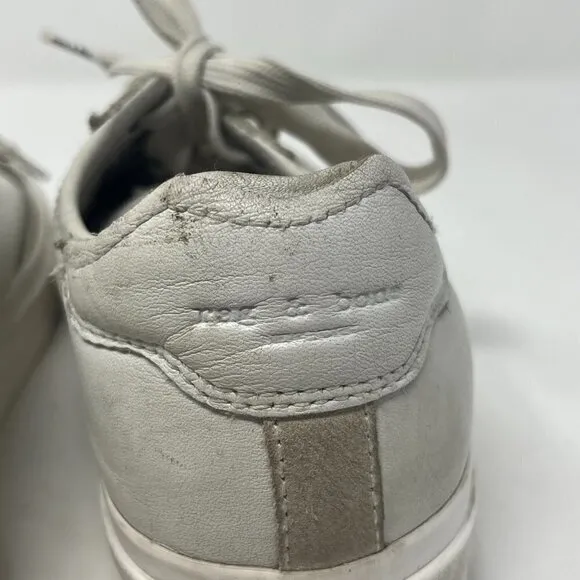 rag &amp; bone white sneakers women 35 pre-worn