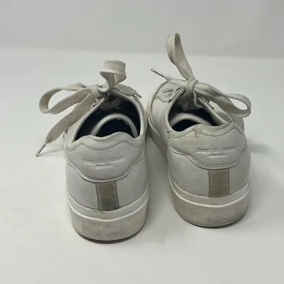 rag &amp; bone white sneakers women 35 pre-worn