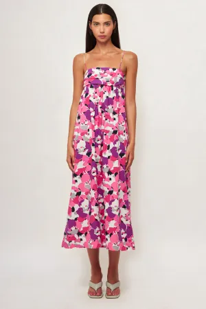 Ruched Bandeau Midi