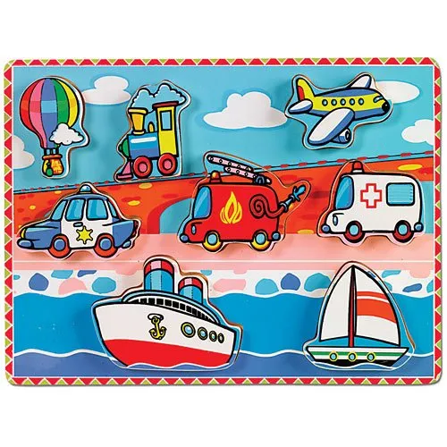 Ryan's Room Transportation Chunky Puzzle