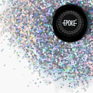 Silver Holographic Glitter(G5) - Square- 15g
