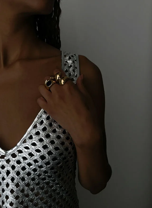 SNAKE STACKED RING