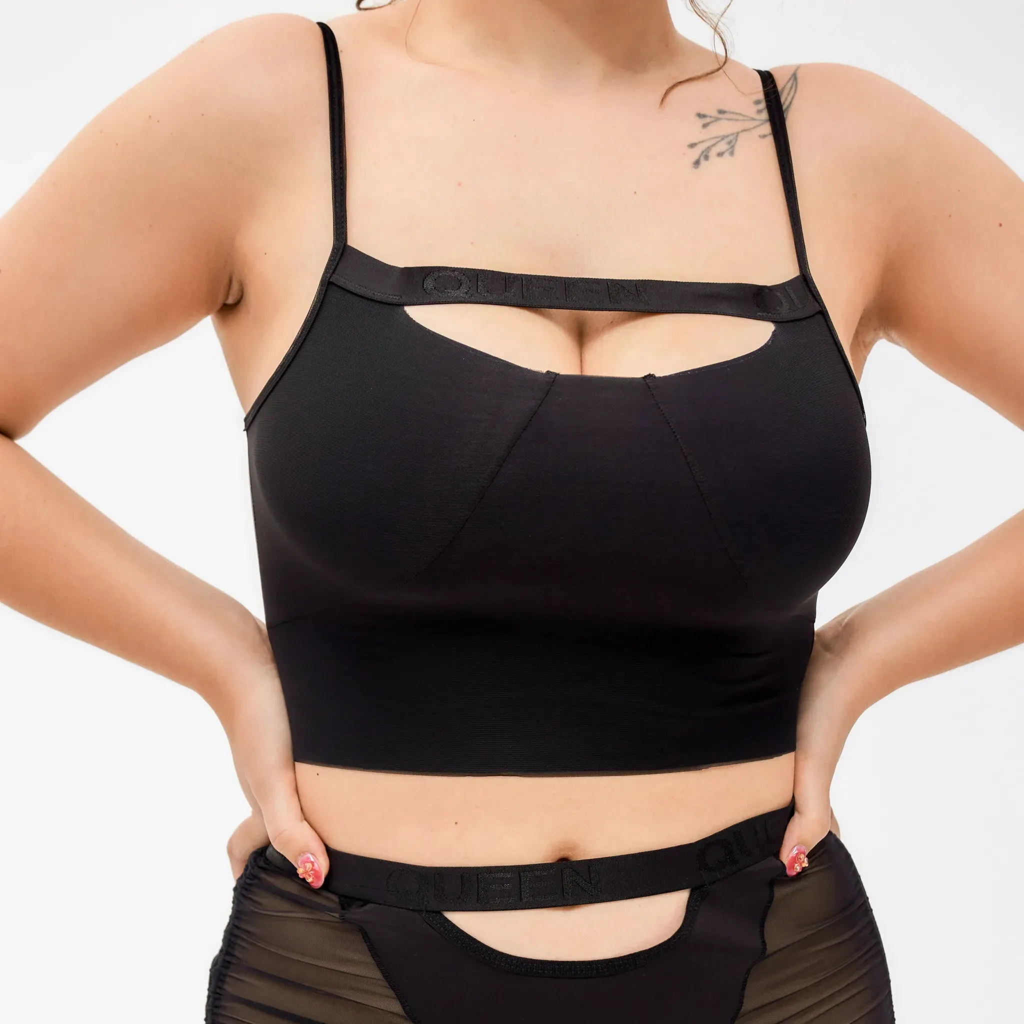 Soft Tank Top Joy Black