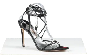 Sophia Webster Black Amora Heels UK 7 EU 40 👠