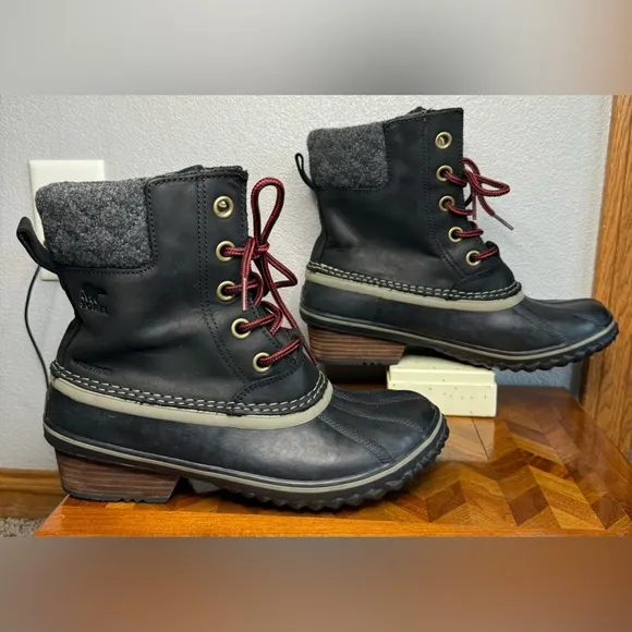 Sorel Slimpack ll lace boot insulated and waterproof 9
