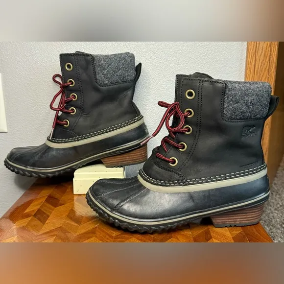 Sorel Slimpack ll lace boot insulated and waterproof 9
