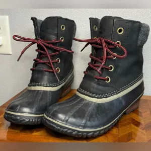 Sorel Slimpack ll lace boot insulated and waterproof 9