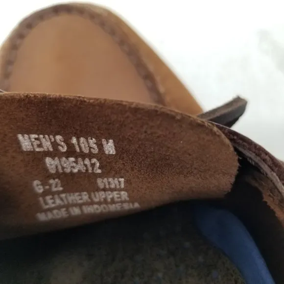 Sperry Top-Sider Leeward 2 Eye Casual Boat Shoe Mens 61317 Sz 10.5