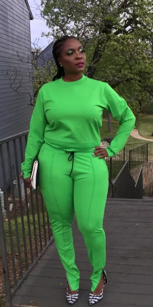 Sporty Chic Jogger Set