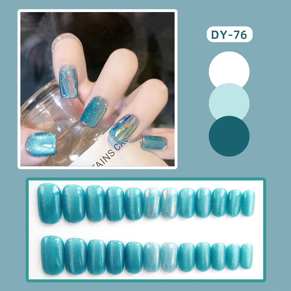 Square Aquamarine Lucite