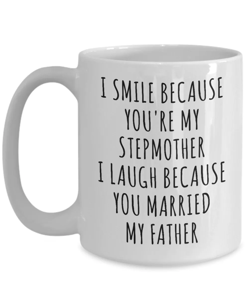 Stepmom Mug Stepmother Gift Idea Stepmom Gifts for Stepmoms Funny Coffee Cup
