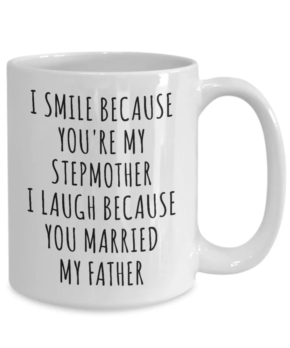 Stepmom Mug Stepmother Gift Idea Stepmom Gifts for Stepmoms Funny Coffee Cup