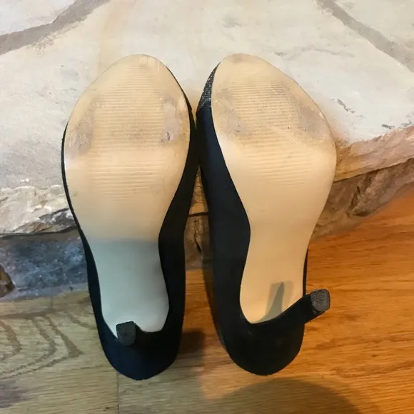 Steve Madden Gold Toe Heels Size 7 1/2