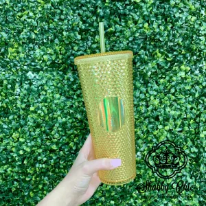 Studded Tumbler - Yellow
