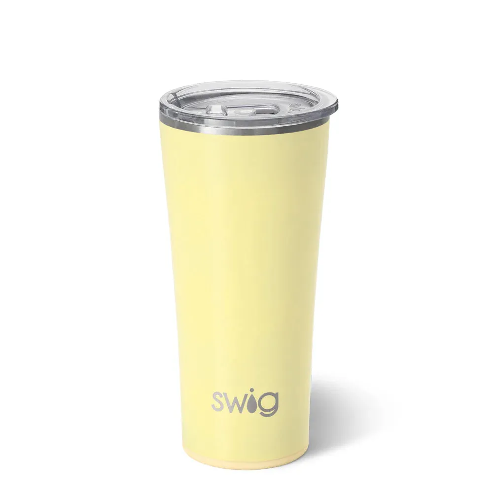 Swig Shimmer Buttercup Tumbler 22oz