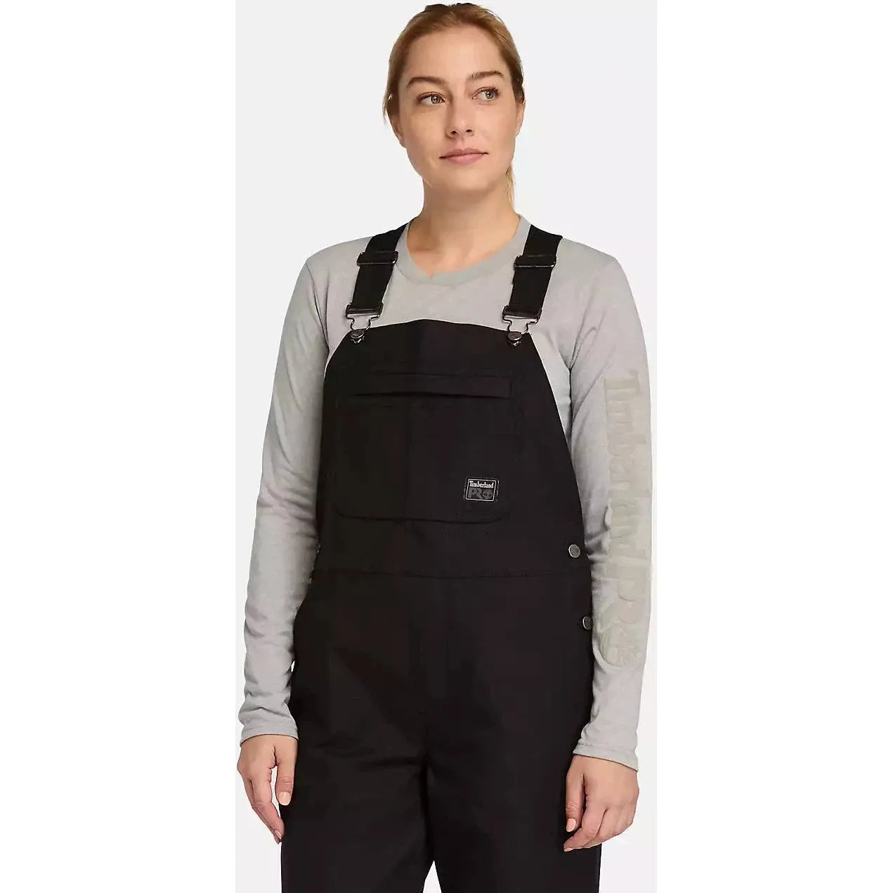 Timberland Pro Women's Gritflex Canvas Overall Work Bib -Black- TB0A5X4U001