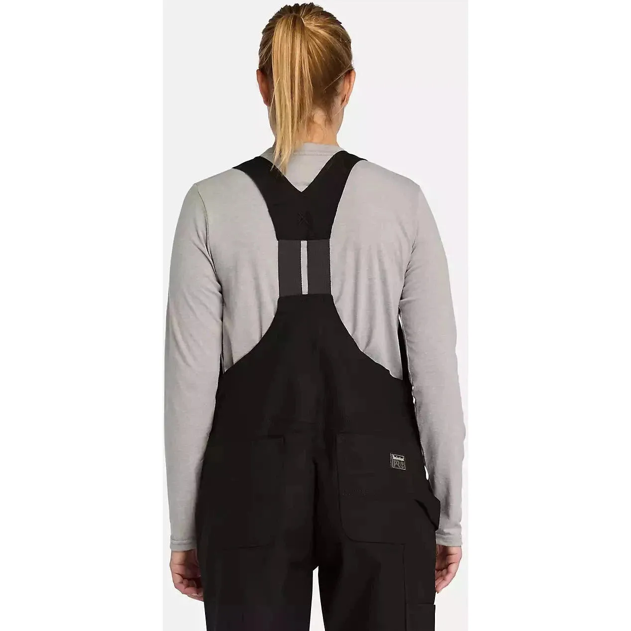 Timberland Pro Women's Gritflex Canvas Overall Work Bib -Black- TB0A5X4U001