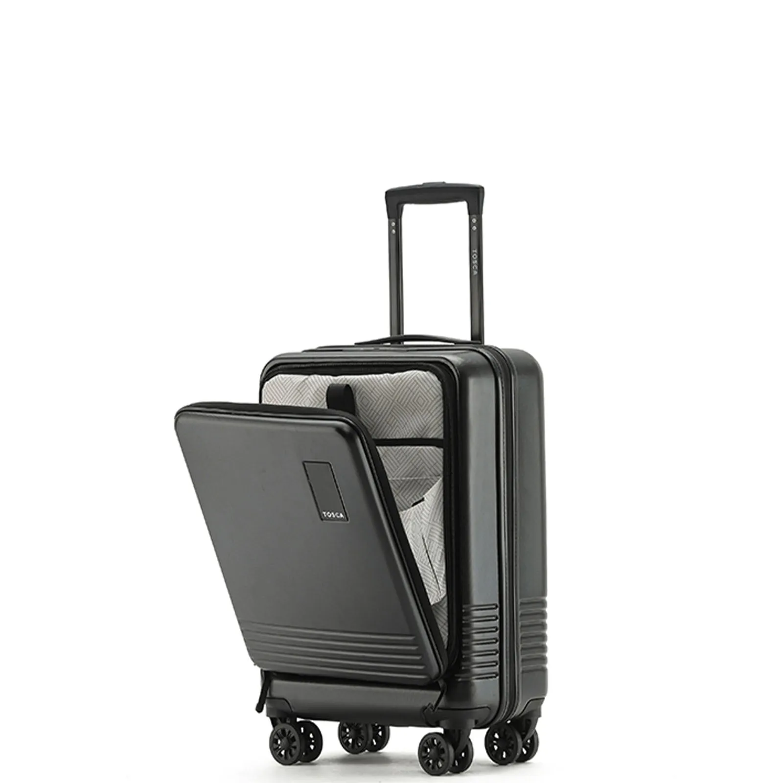 Tosca Horizon 53cm Carry-On Suitcase Black