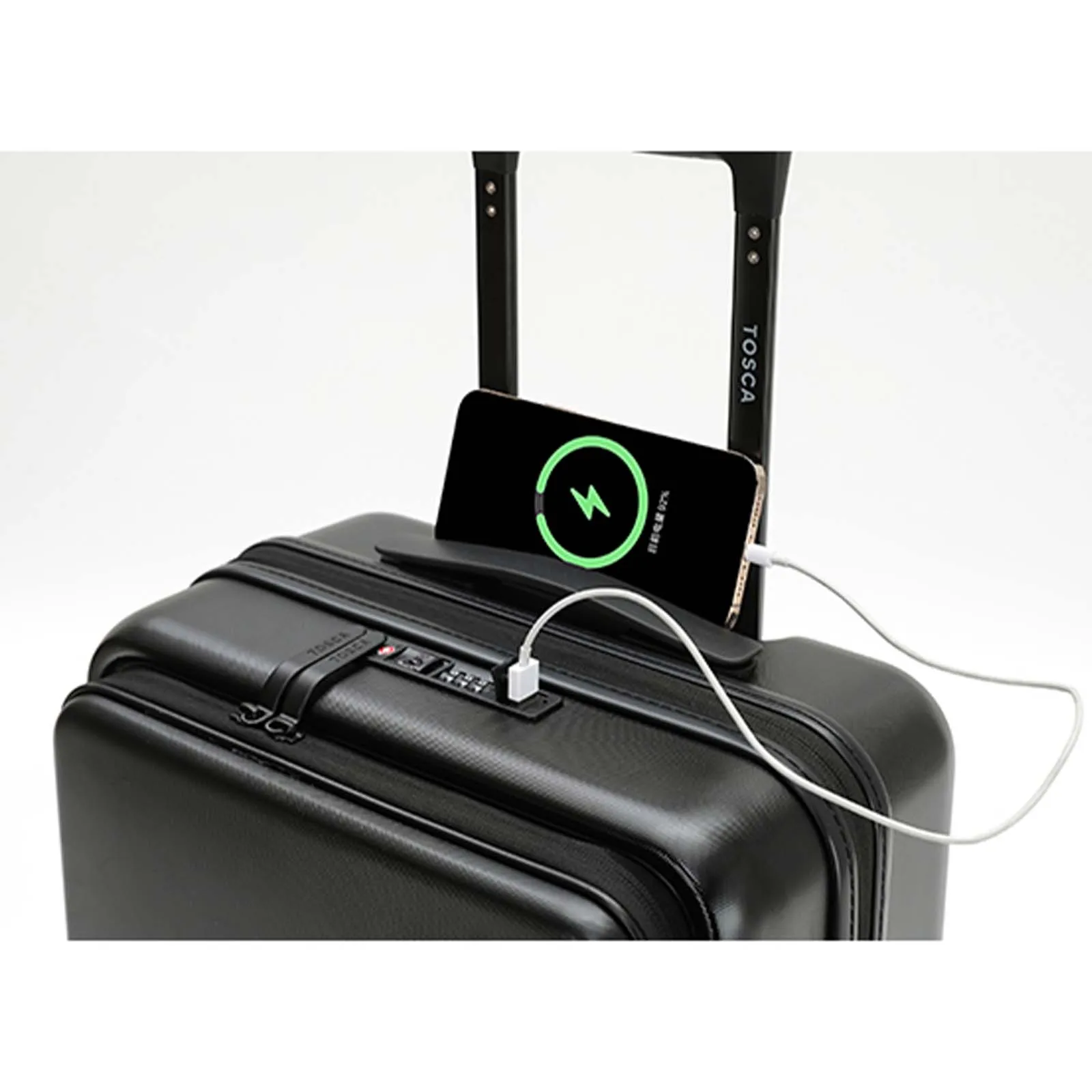 Tosca Horizon 53cm Carry-On Suitcase Black