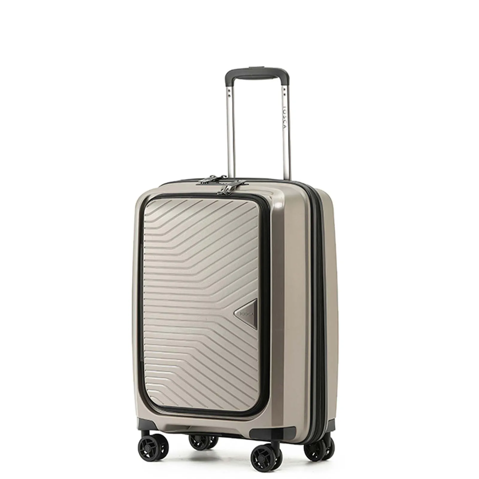 Tosca Space X 55cm Carry-On Suitcase Champagne