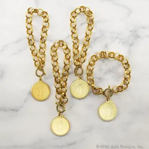 Trolli Monogram Chain Bracelet