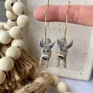 TROTTING MULE EARRINGS