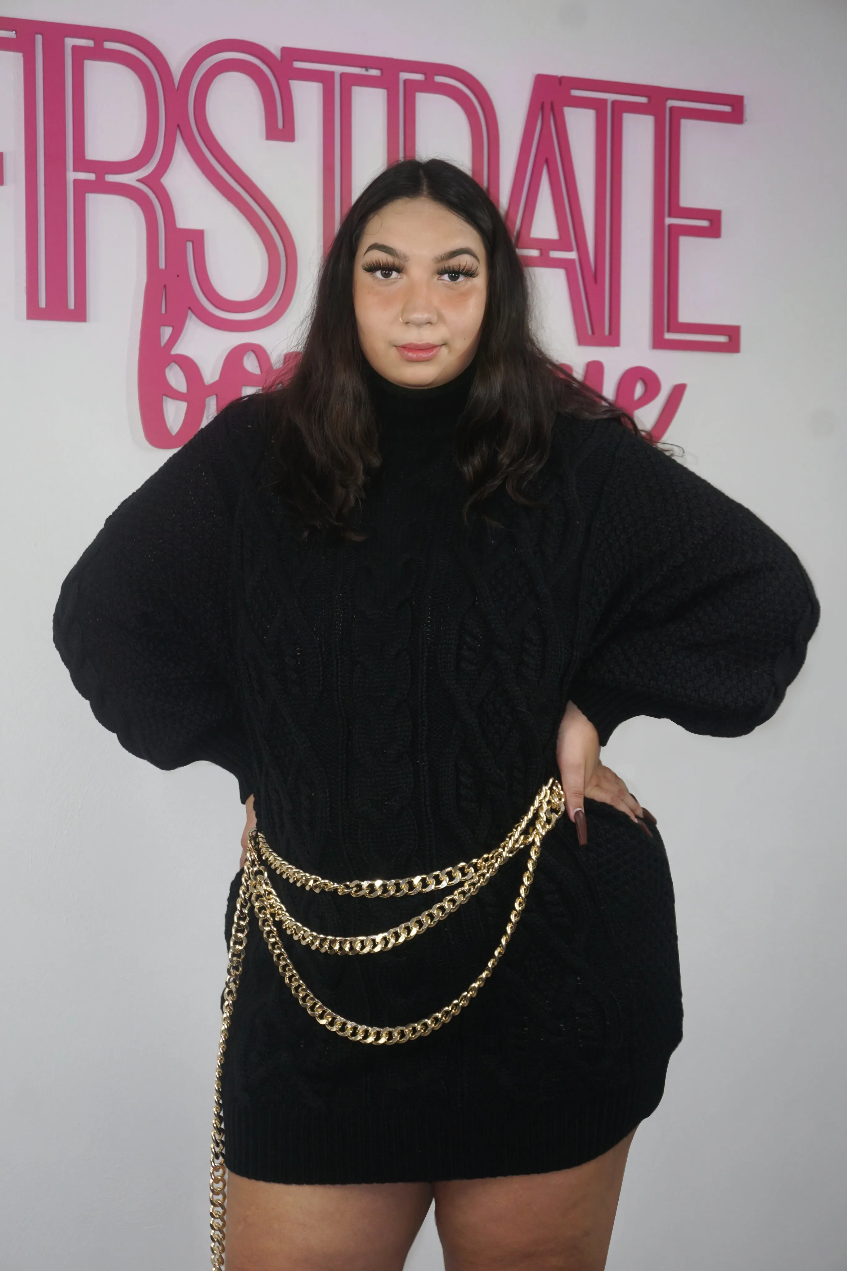 Turn Heads Sweater Dress
