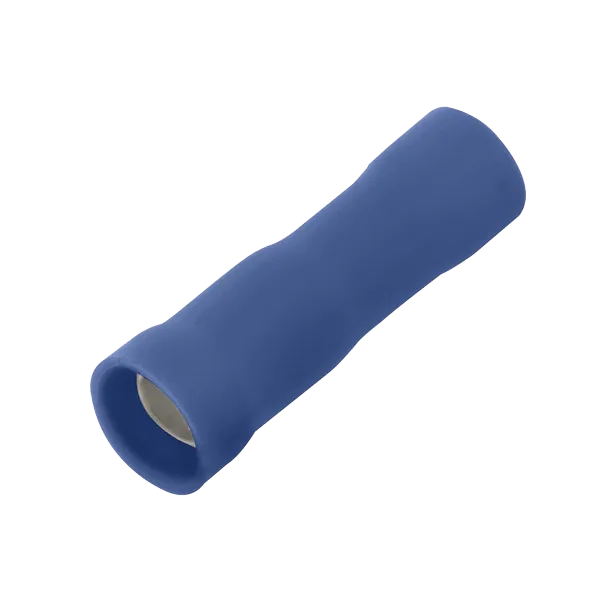 Unicrimp QBAB5F 100 Blue Female Auto Bullet Terminal 5mm (100 Pack)