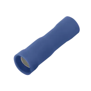 Unicrimp QBAB5F 100 Blue Female Auto Bullet Terminal 5mm (100 Pack)