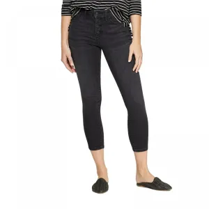Universal Thread Women's High-Rise Button Fly Skinny Crop Jeans