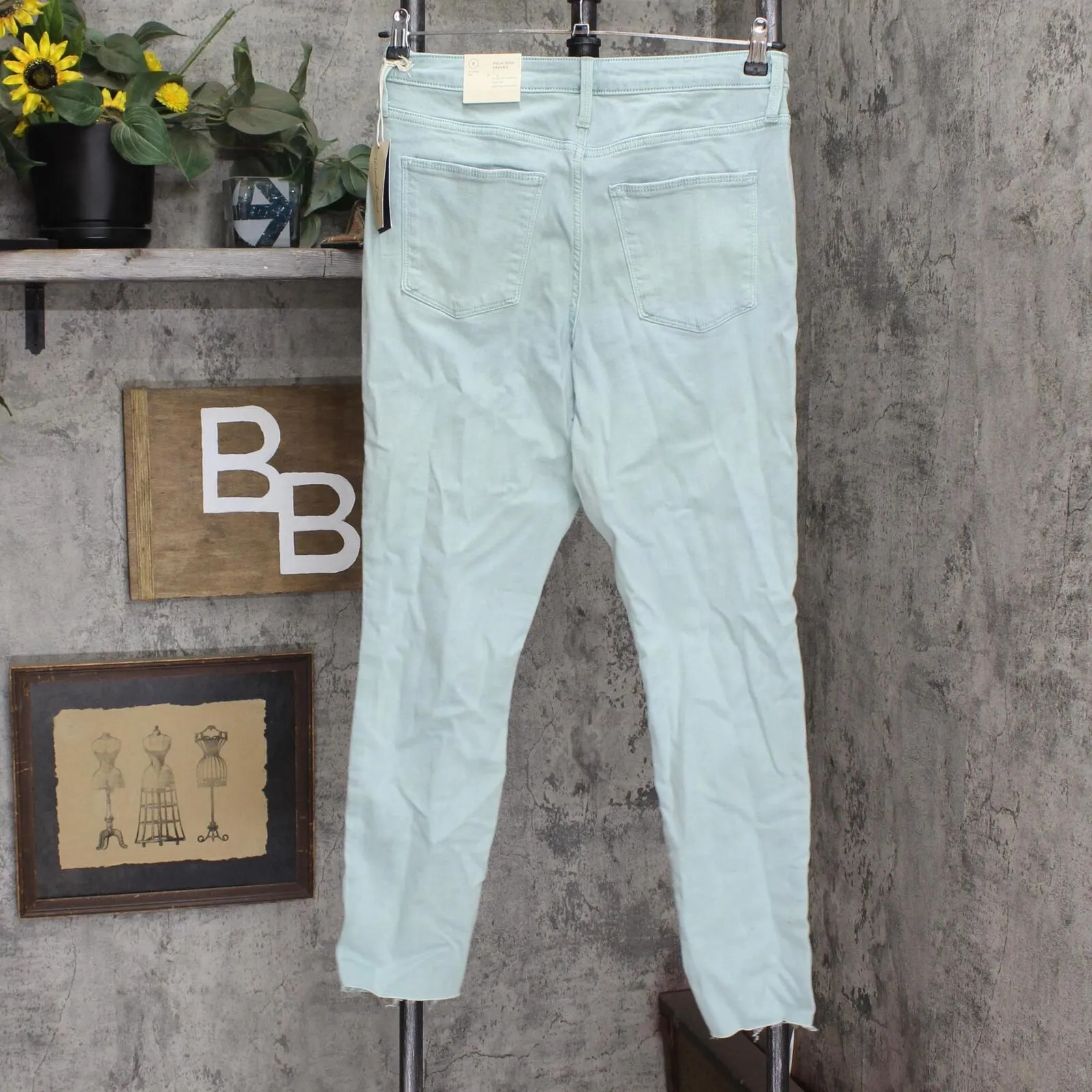 Universal Thread Women's High-Rise Skinny Ankle Jeans 78347159 Green 8