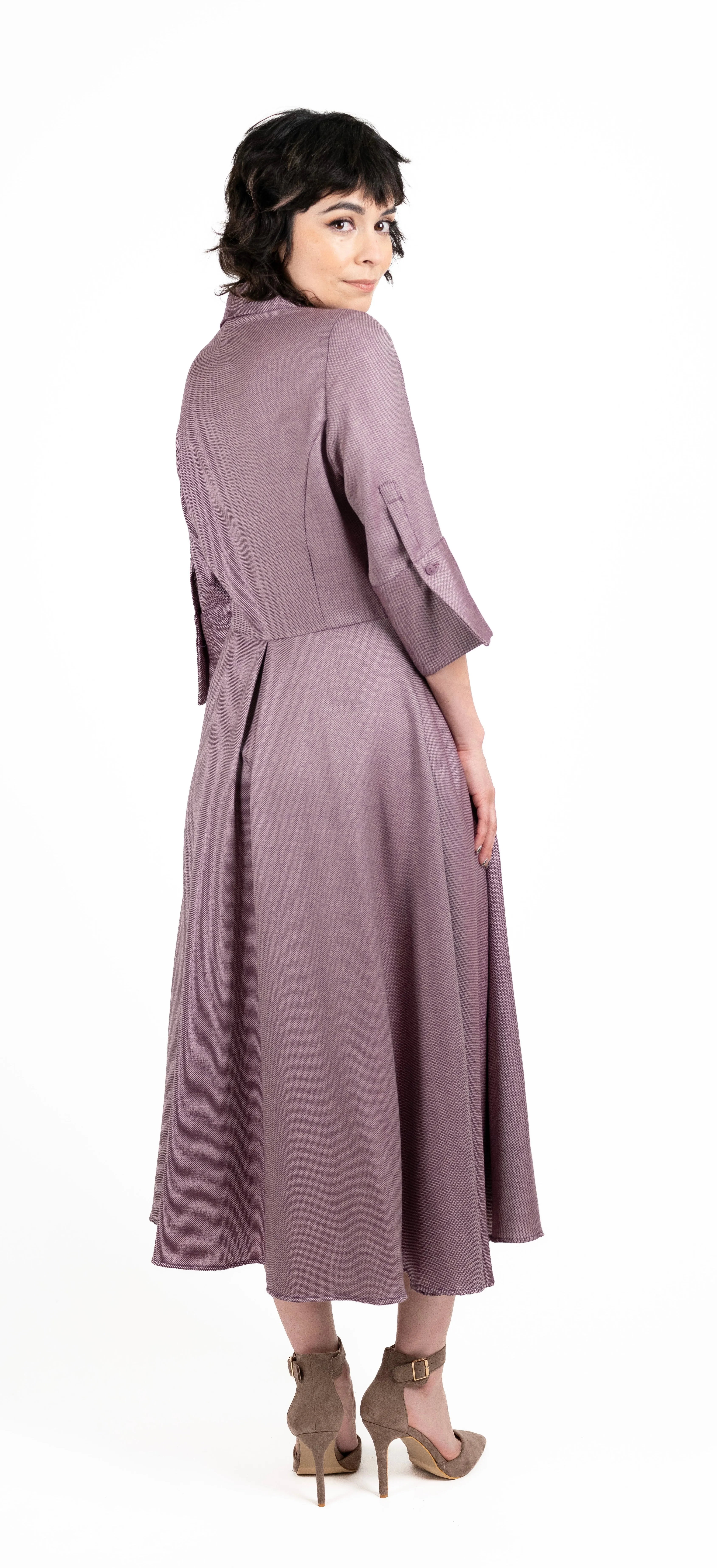 Valeria ShirtDress/ Cashmere Silk