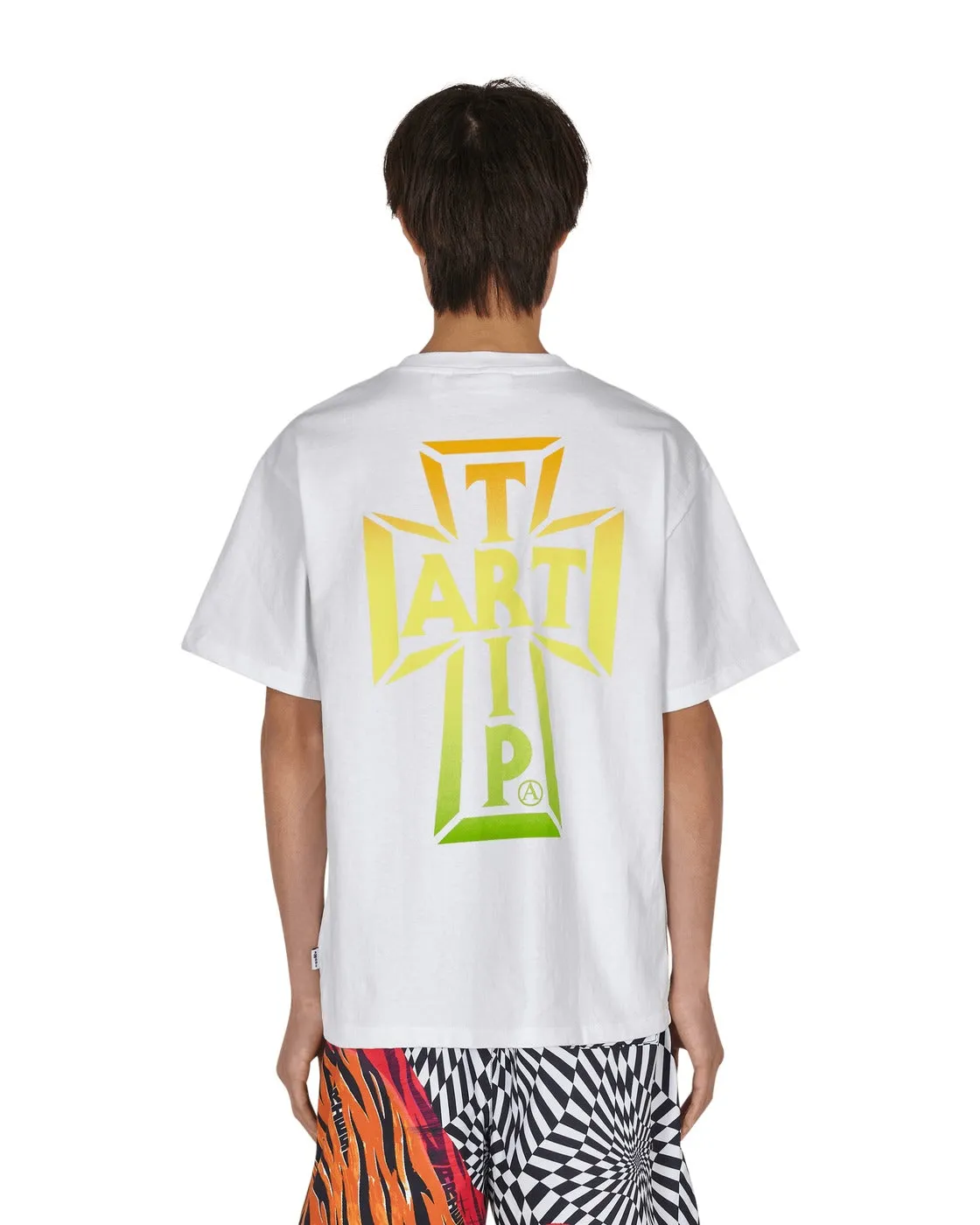 VANS VAULT x ARIES Unisex White Art Trip T-Shirt Size Large $70 NWT